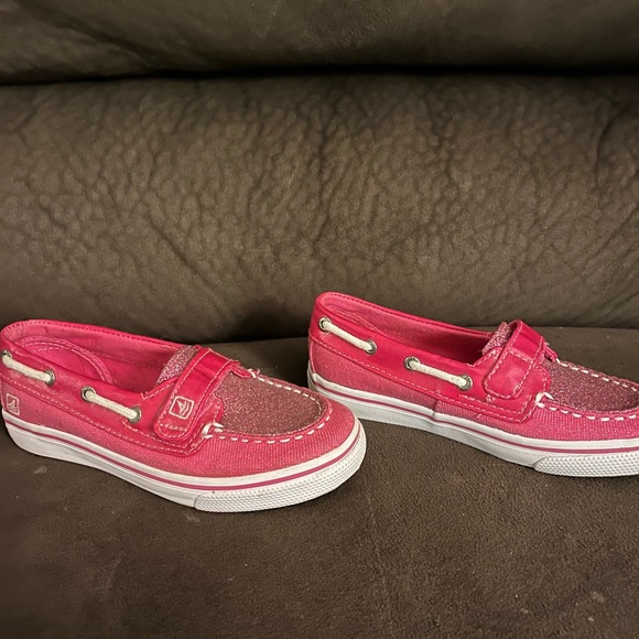 Sperry top-sider for small children, Two tone Pink. - Picture 3 of 10